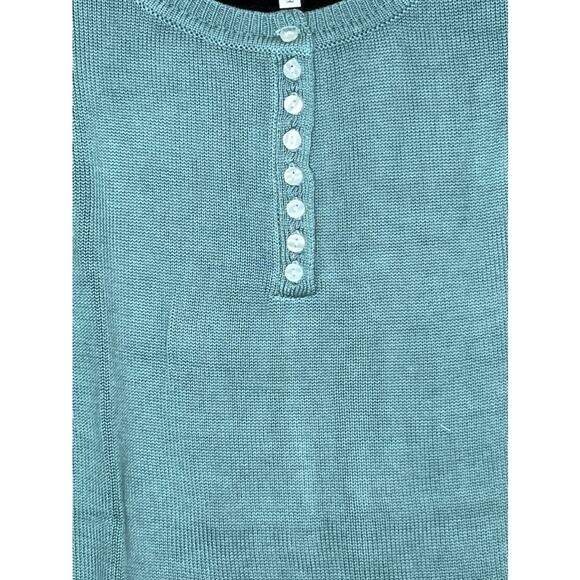 NWT Candace Cameron Bure Soft Boatneck Half Placket Sweater- Trellis SIZE S - Picture 2 of 6